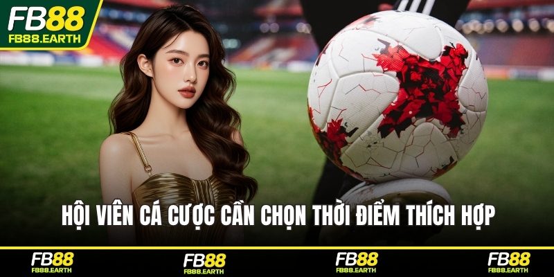 Hội viên cá cược cần chọn thời điểm thích hợp